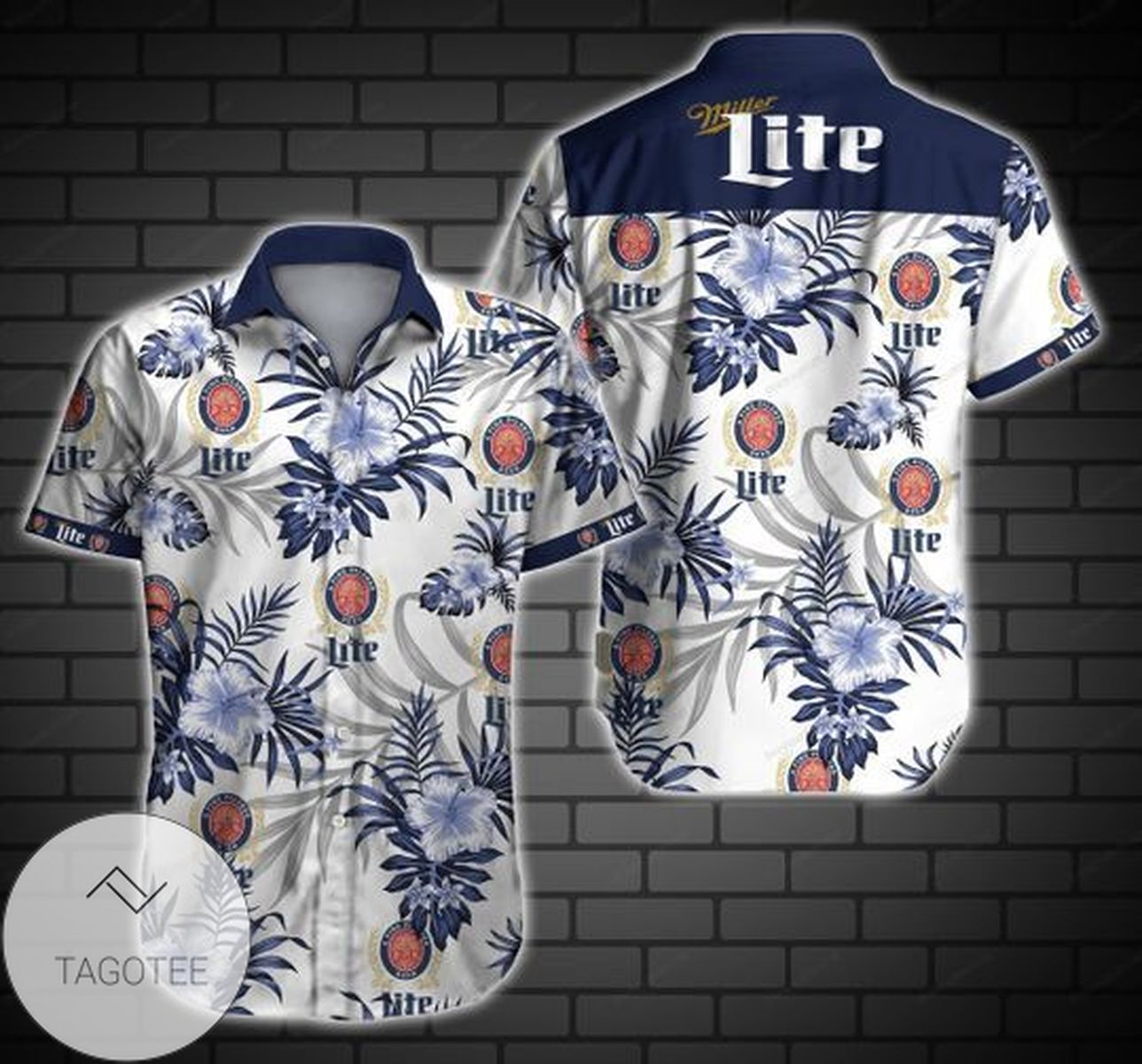 Miller Lite Style 3 Hawaiian Shirt