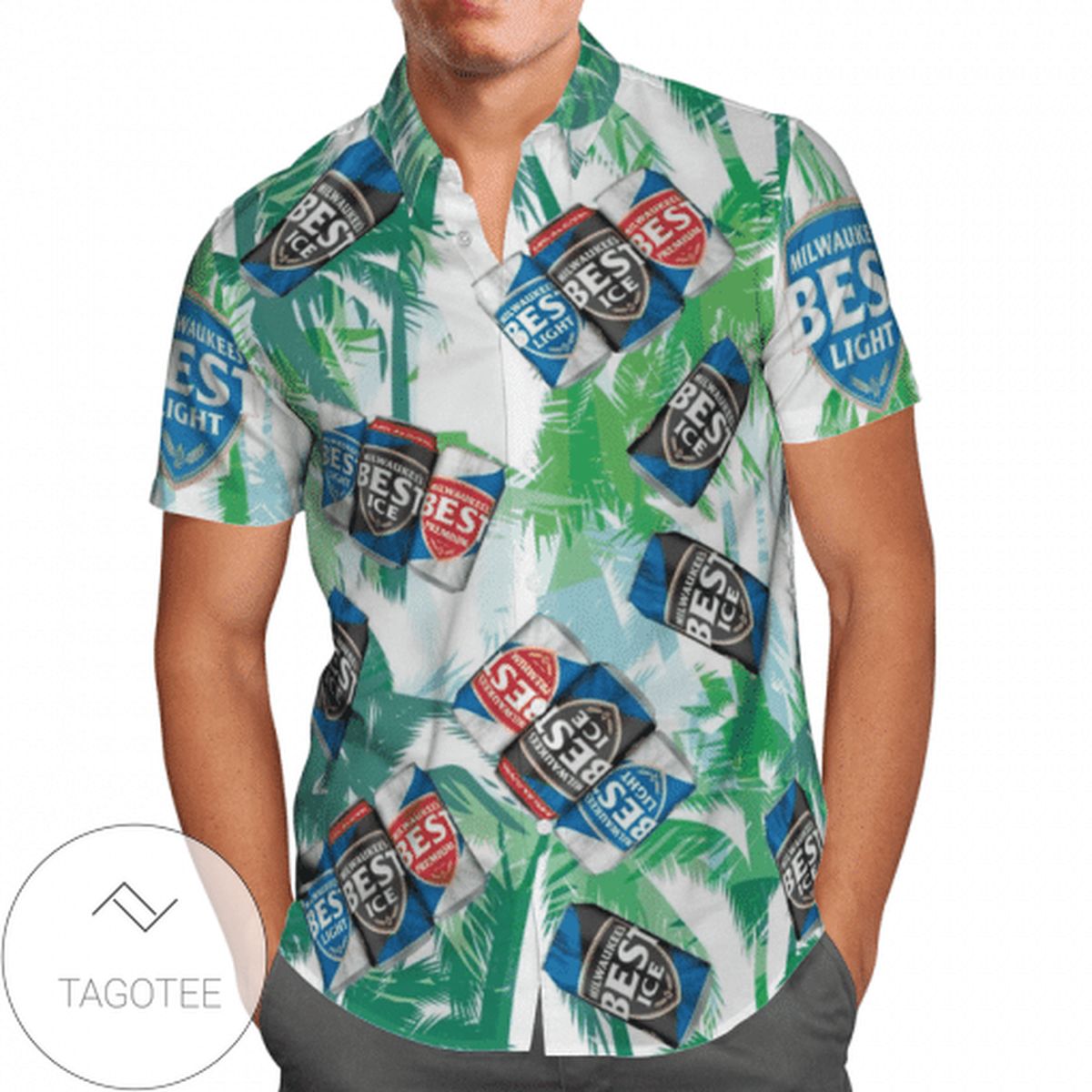 Milwaukee Brewers 50th State Hawaiian Shirt