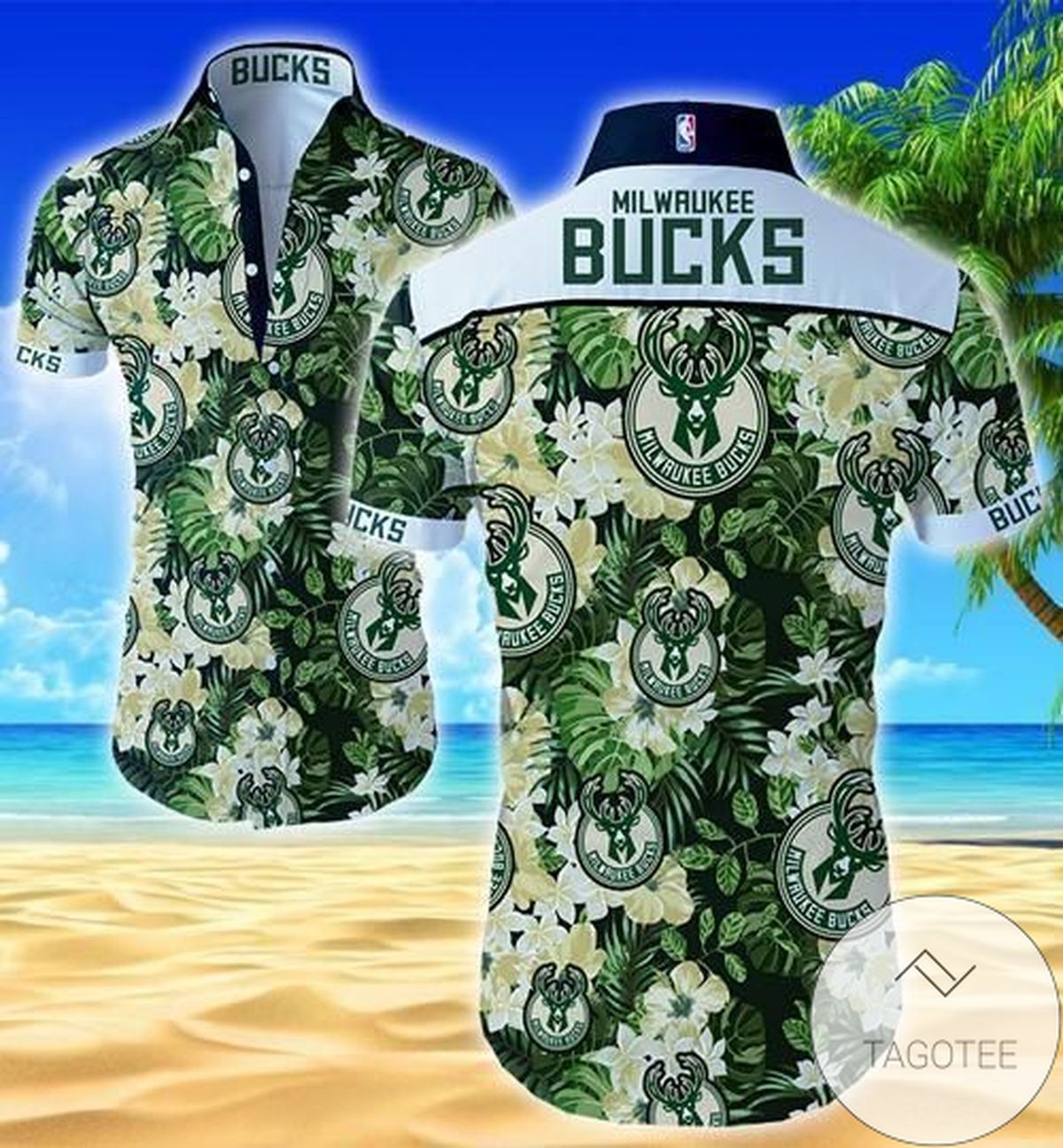 Milwaukee Bucks Authentic Hawaiian Shirt 2022