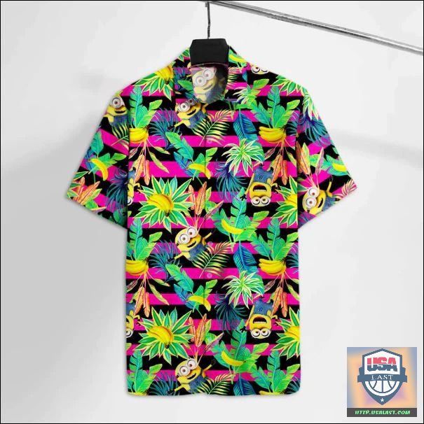 Minion Tropical Hawaiian Shirt