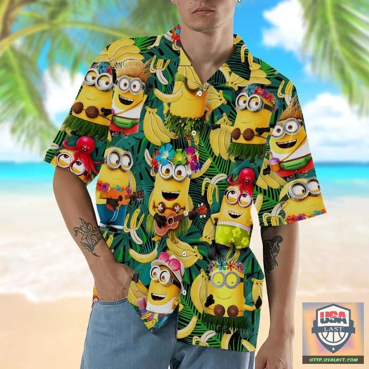 Minions Tropical Hawaiian Shirt New 2022