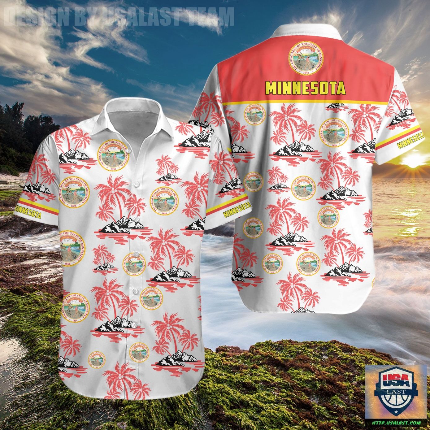 Minnesota Twins Parrots Hawaiian Shirt