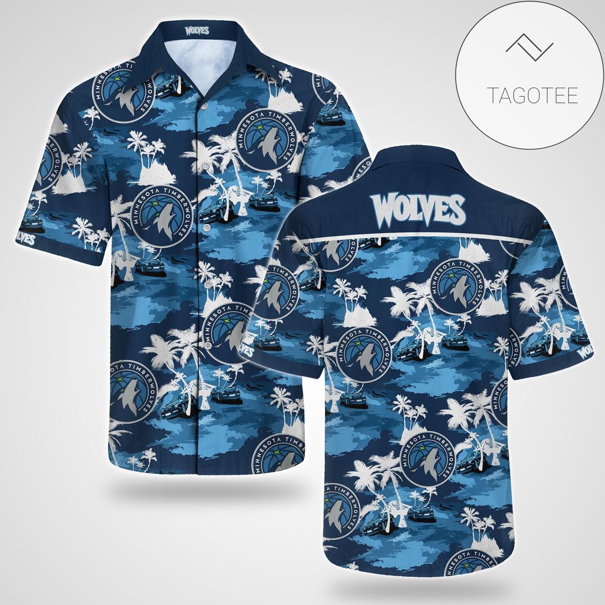 Minnesota Timberwolves Tommy Bahama Hawaiian Shirt