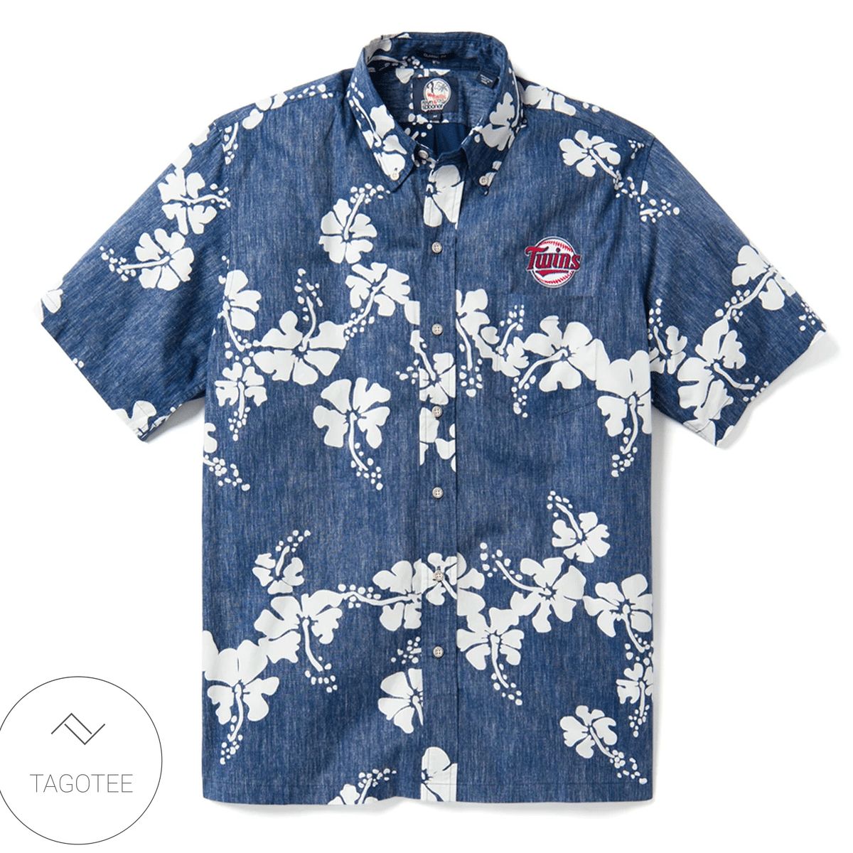 Minnesota Twins 50th State Hawaiian Shirt