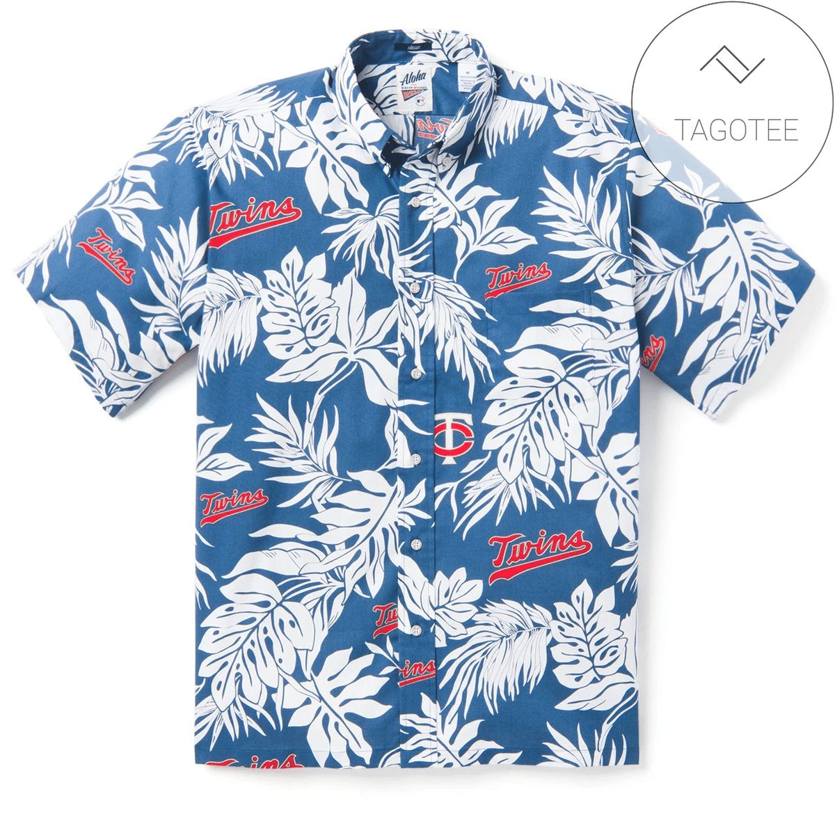 Minnesota Twins 50th State Hawaiian Shirt