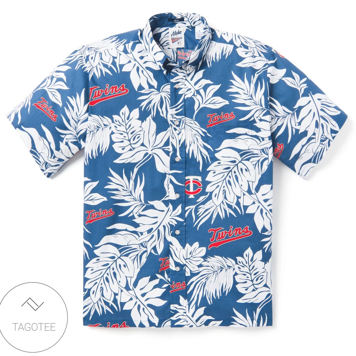 Minnesota Twins 50th State Hawaiian Shirt