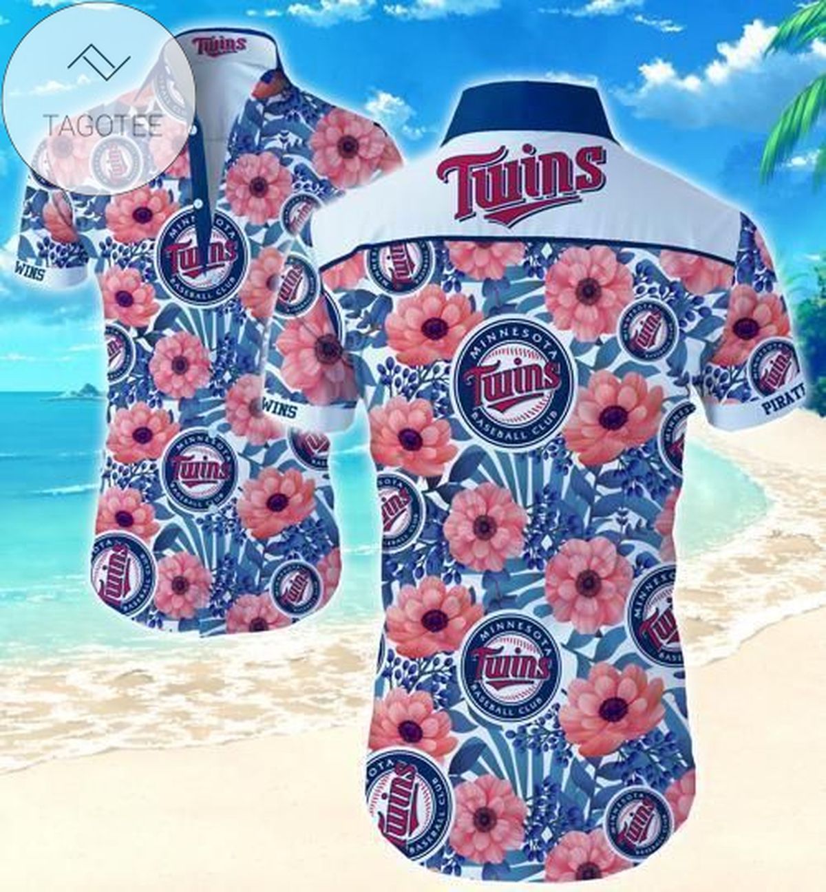 Minnesota Twins Hawaii Fit Body Shirt