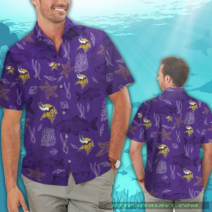 Minnesota Vikings King Of Football America’s Team Hawaiian Shirt