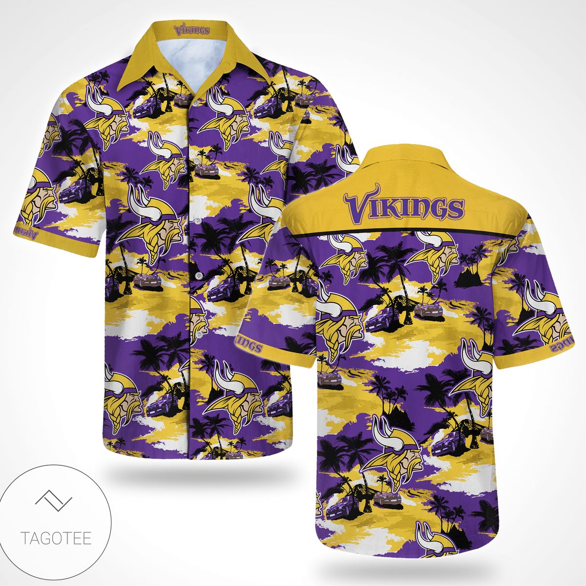 Minnesota Vikings Tommy Bahama Authentic Hawaiian Shirt 2022