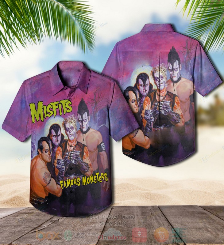 Misfits band album Hawaiian Shirt