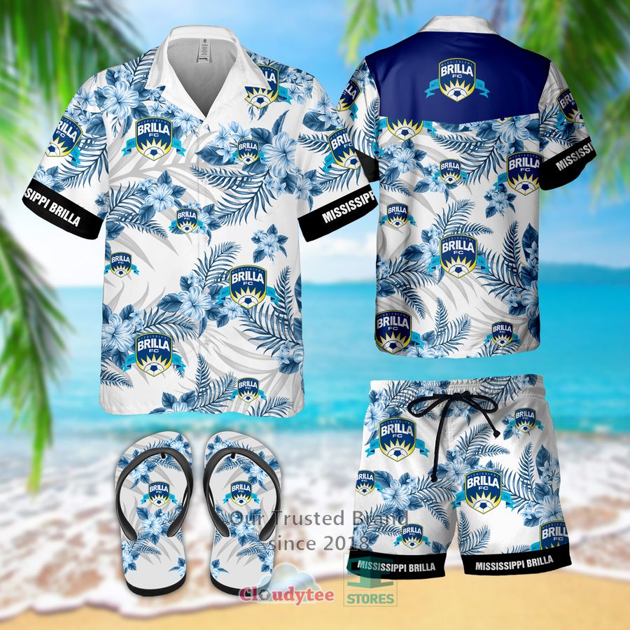 Mississippi Brilla Hawaiian Shirt, Flip Flops