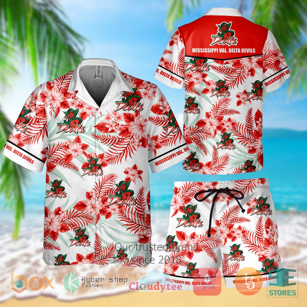 Mississippi Val. Hawaiian Shirt, Short