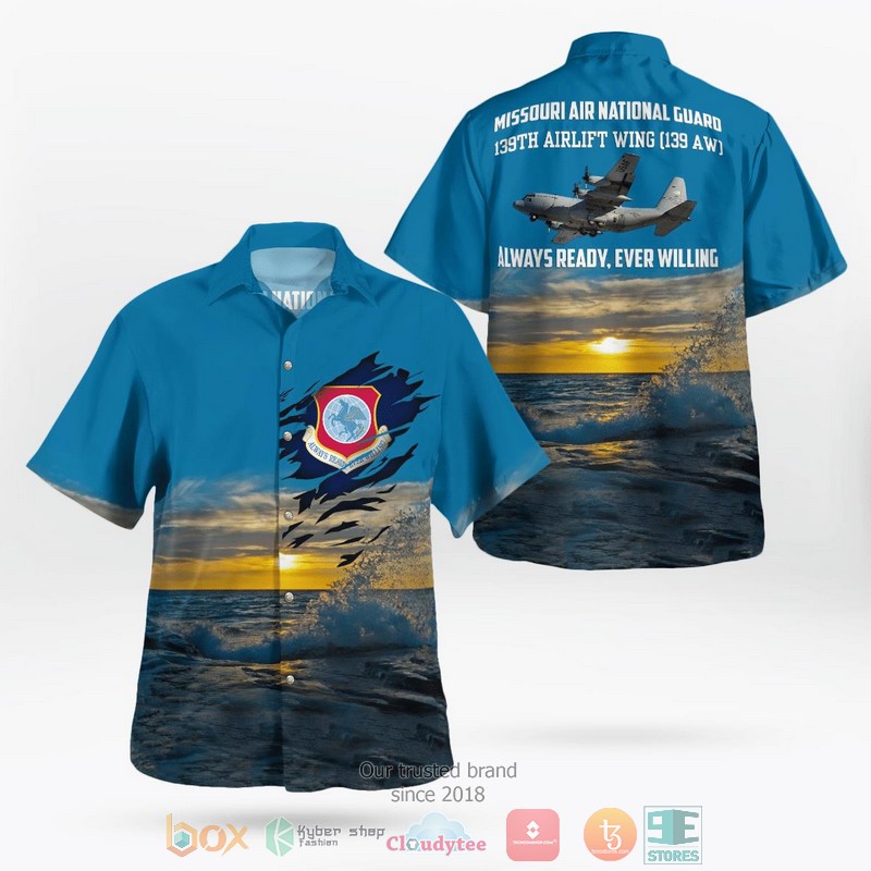 Missouri Metro West Fire Protection District Hawaiian Shirt