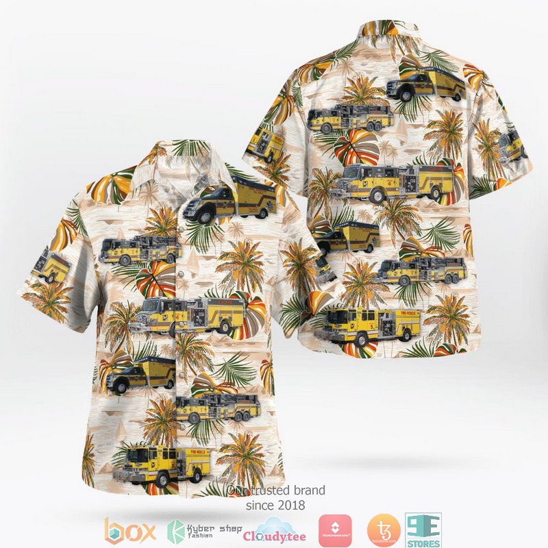 Missouri Rock Community Fire Protection District Hawaiian Shirt