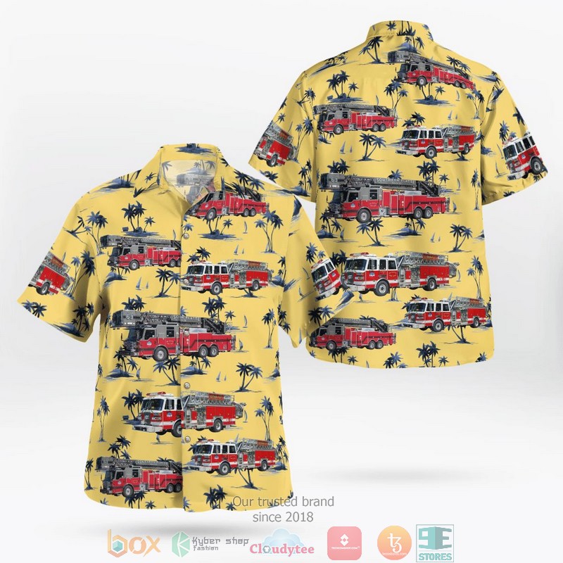 Missouri Osage Beach Fire Protection District Hawaiian Shirt