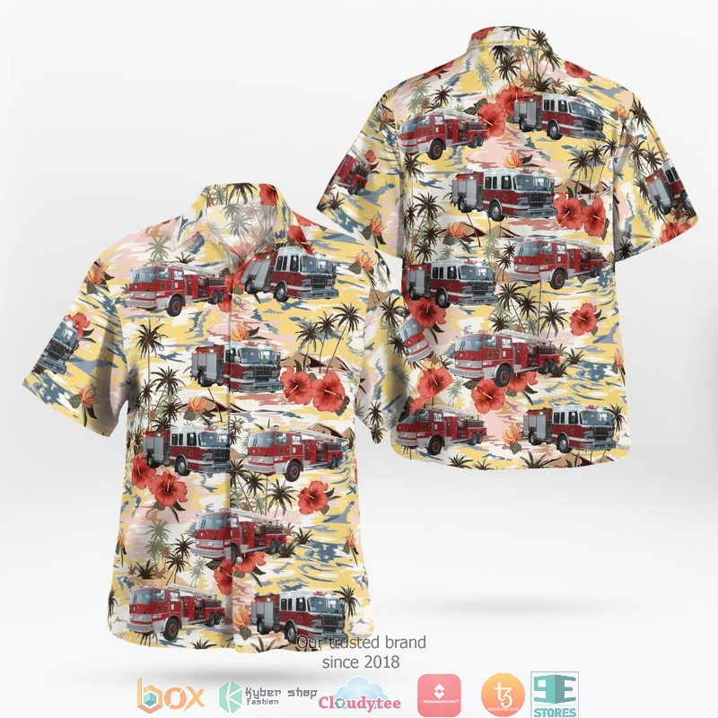 Missouri Warrenton Fire Protection District Hawaiian Shirt