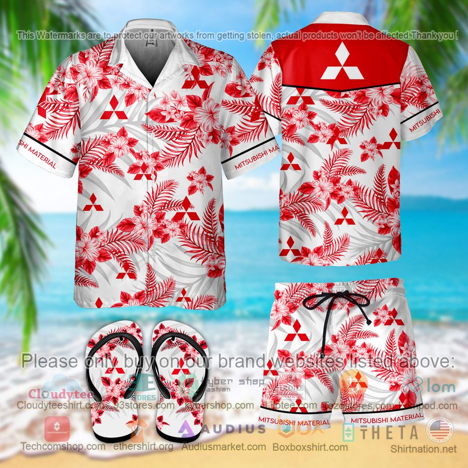 Mitsubishi Electric Hawaiian Shirt, Shorts