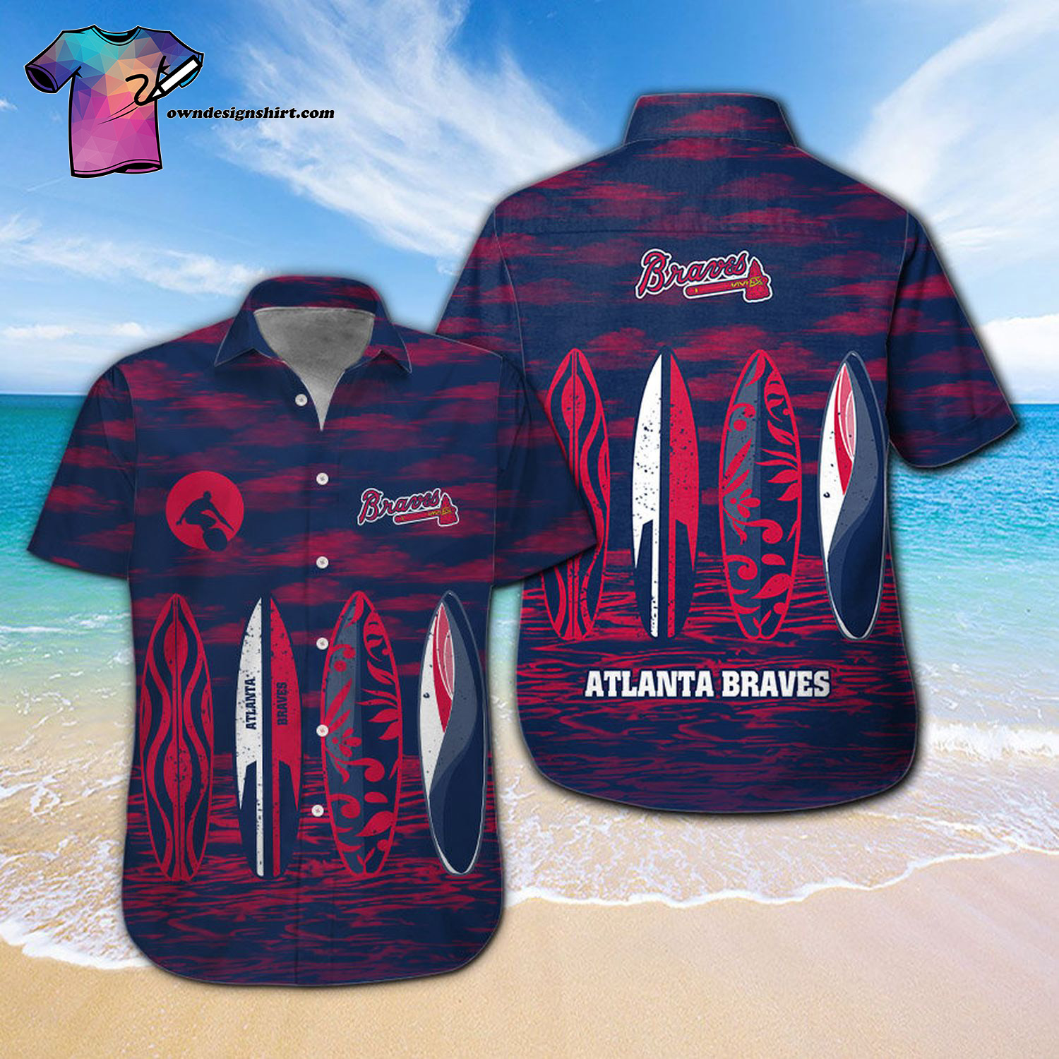 MLB Atlanta Braves Sports Team Summer Hawaiian Shirt