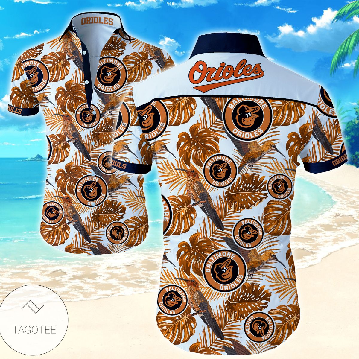 Mlb Baltimore Orioles Hawaiian Shirt