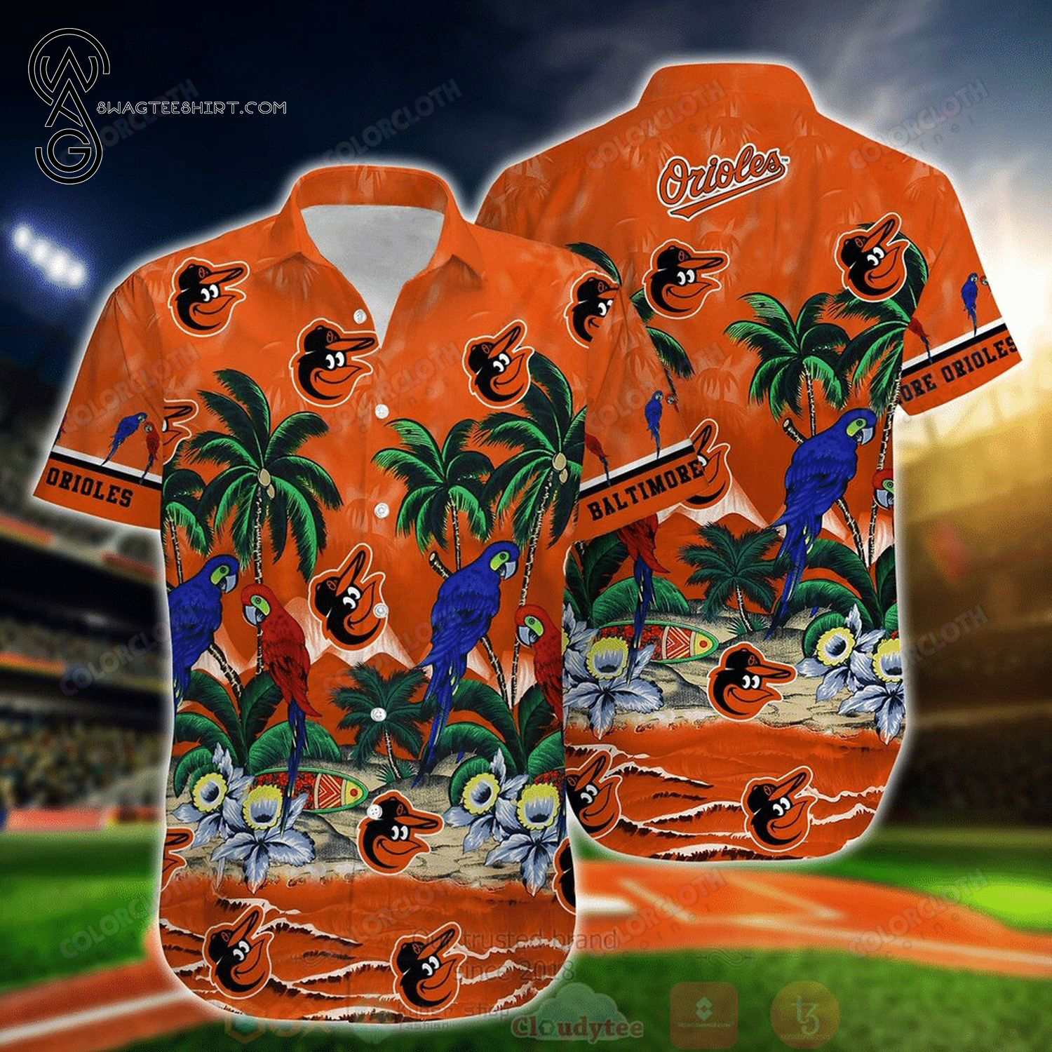 MLB Boston Red Sox Summer Vacation Hawaiian Shirt