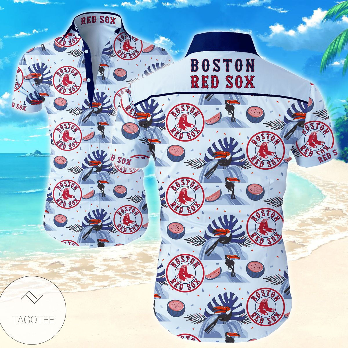 Mlb Boston Red Sox Hawaiian Shirt