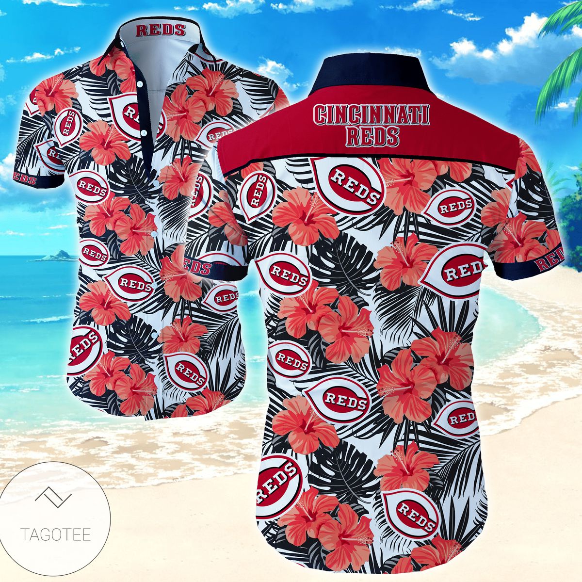 Mlb Boston Red Sox Logo Authentic Hawaiian Shirt 2022