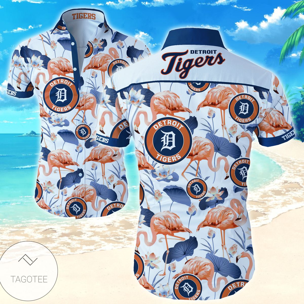 Mlb Detroit Tigers Hawaiian Shirt