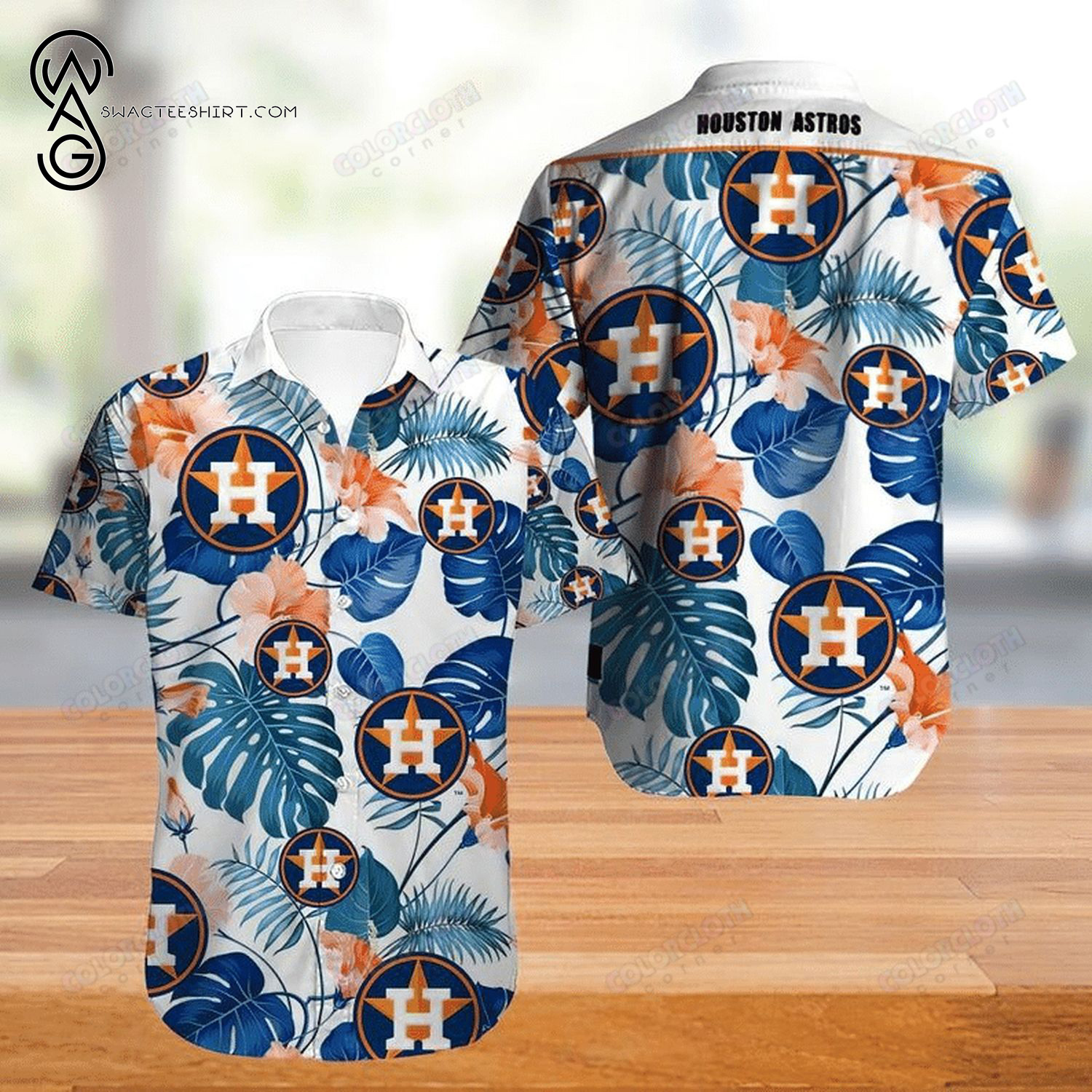 MLB Houston Astros Full Print Aloha Hawaiian Shirt