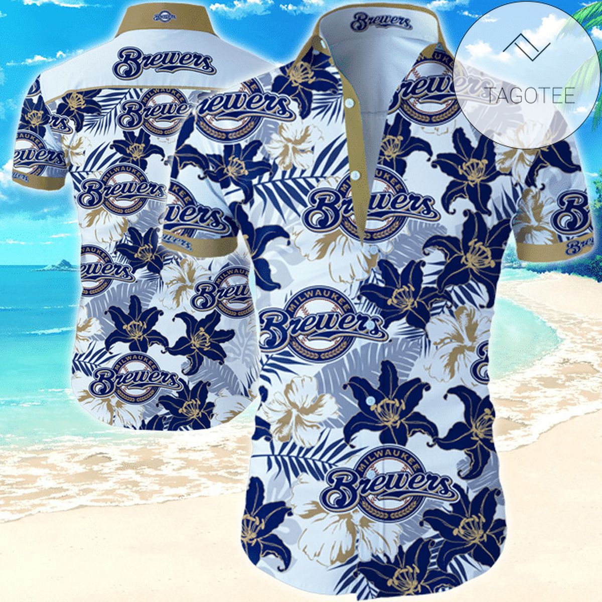 Mlb Milwaukee Brewers Hawaiian Shirt