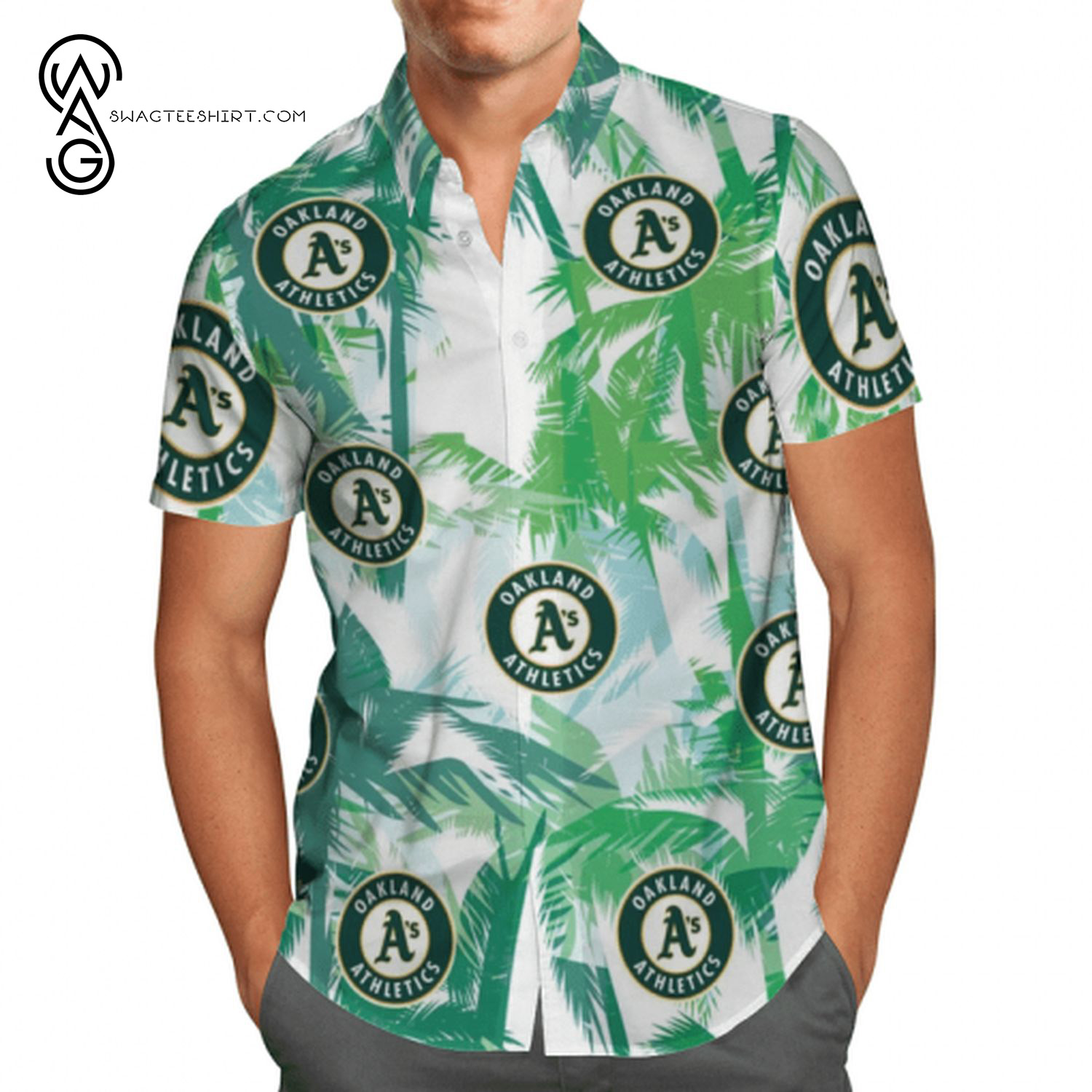 MLB Oakland Athletics Summer Vibes Hawaiian Shirt