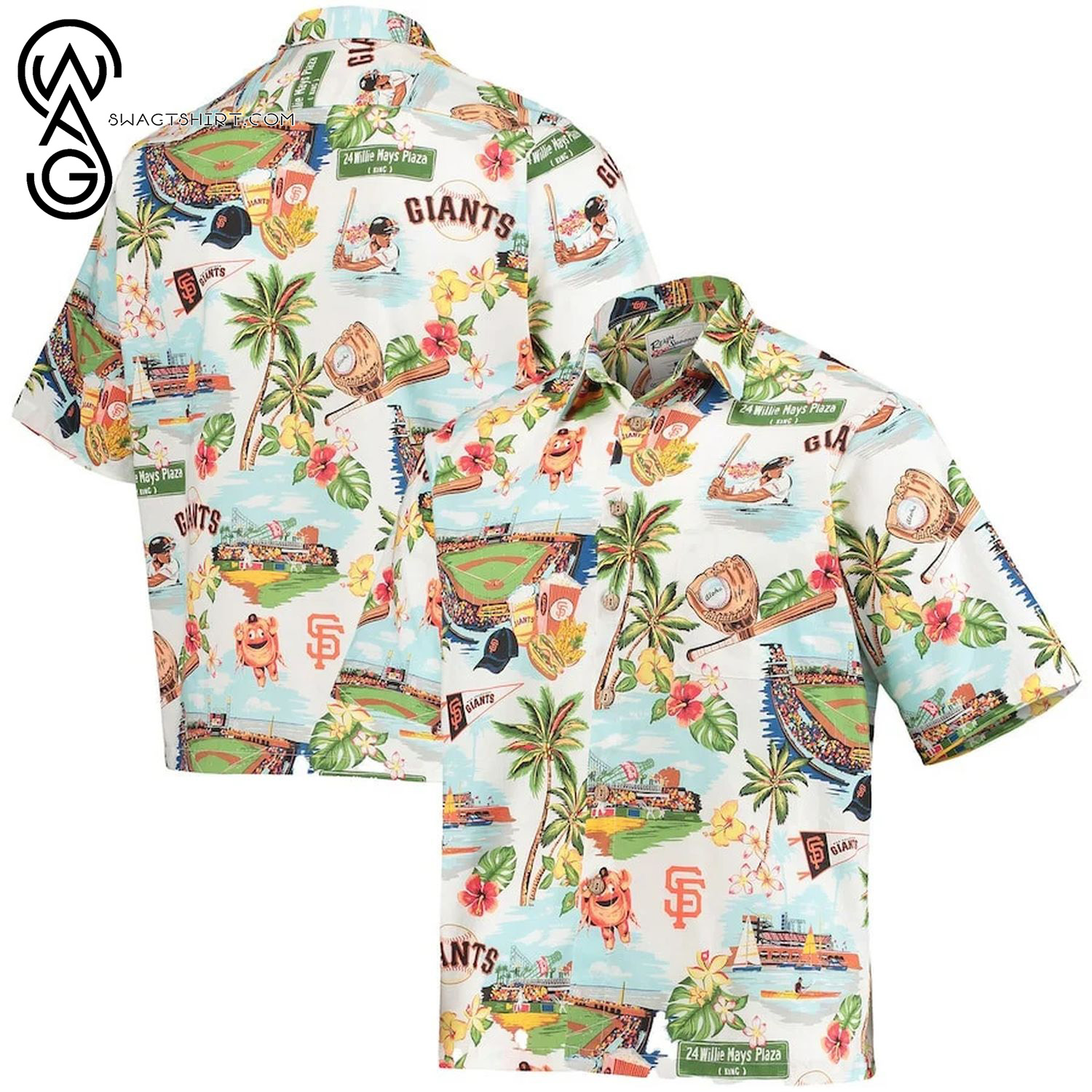 MLB San Francisco Giants Coconut Aloha Hawaiian Shirt