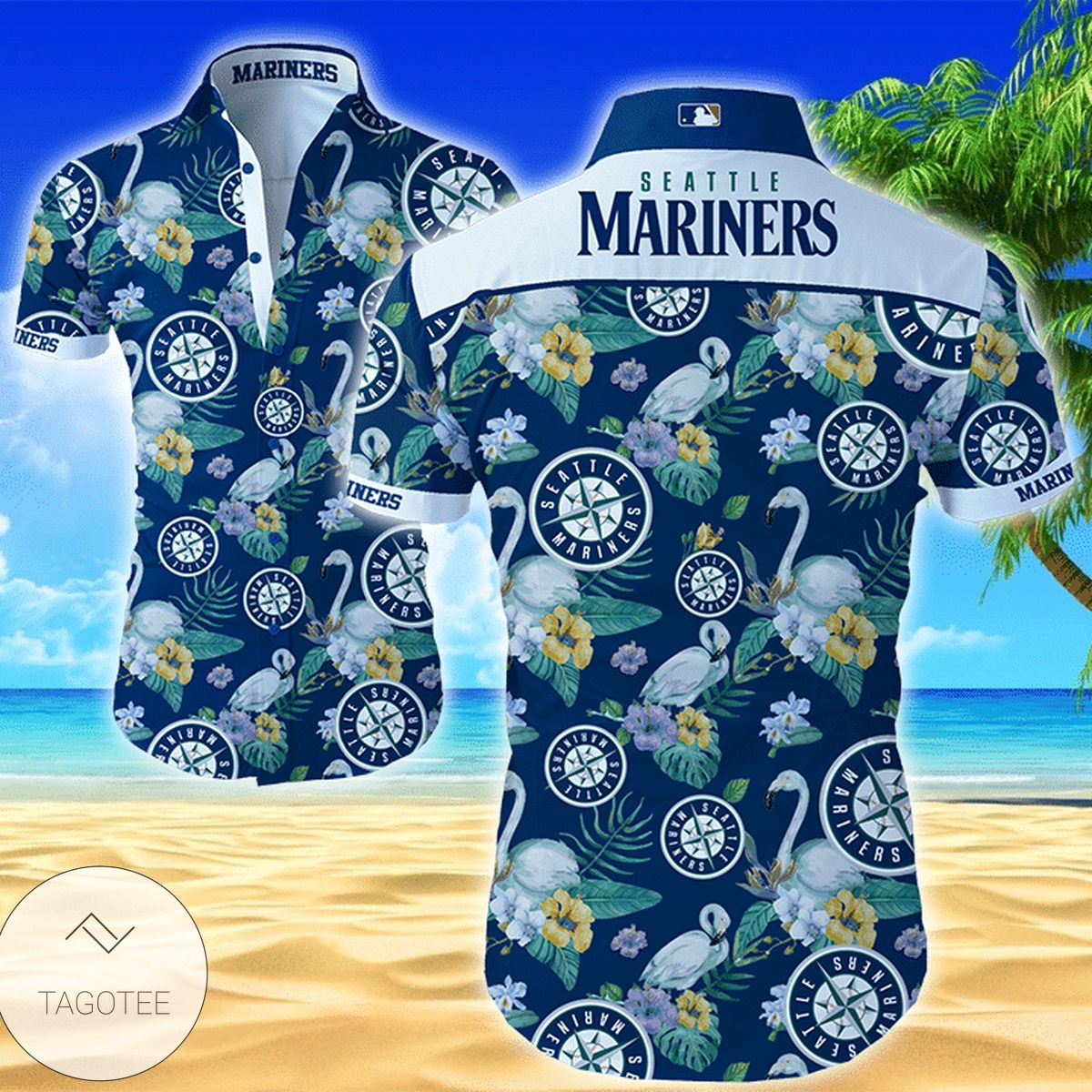 Mlb Seattle Mariners Hawaiian Shirt