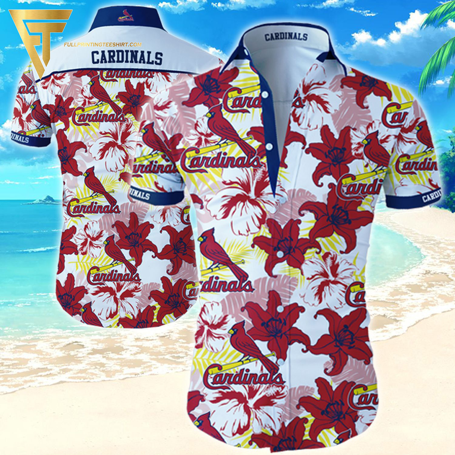 MLB Texas Rangers Summer Vacation Hawaiian Shirt