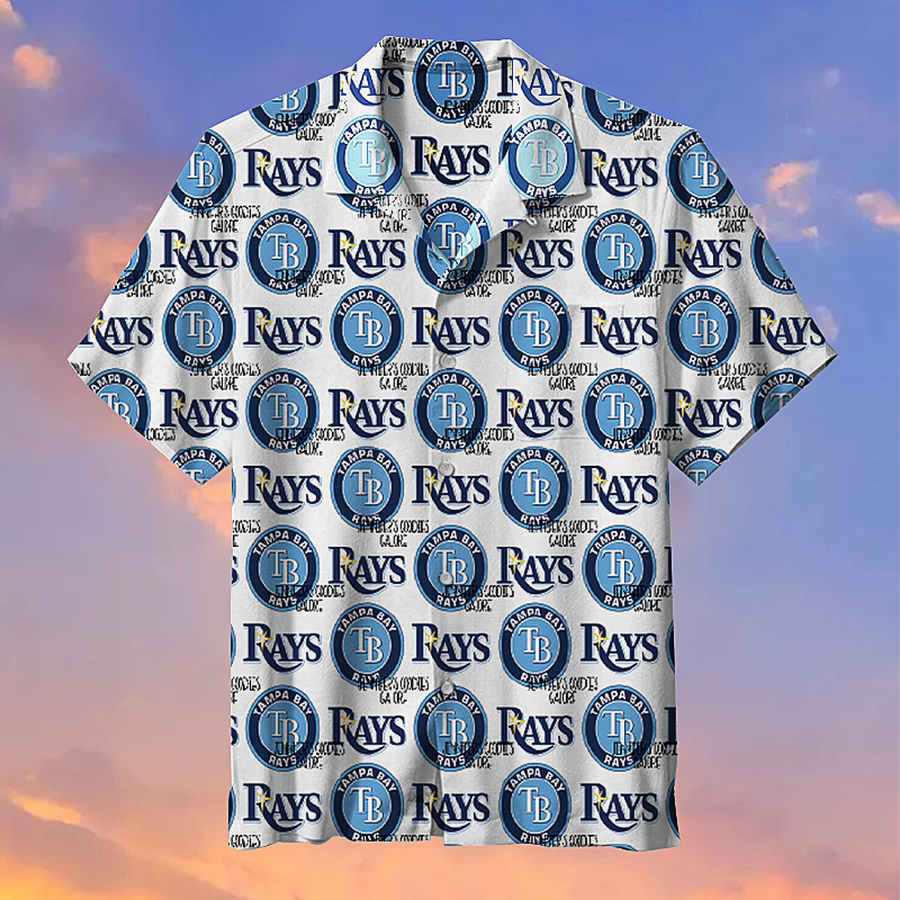 Mlb Tampa Bay Rays- Hawaiian Shirt 3D All Over Print Men Women Unisex Model 4