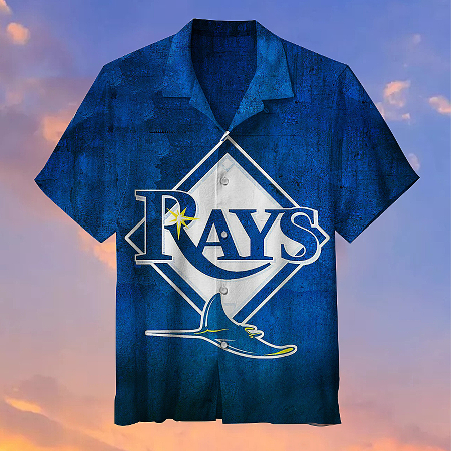 Mlb Tampa Bay Rays- Hawaiian Shirt 3D All Over Print Men Women Unisex Model 8