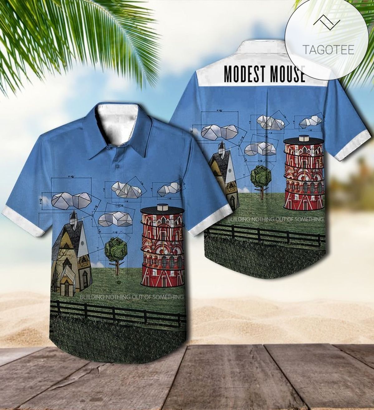 Modern Exotic Jungle Golfaholic Hawaiian Shirt