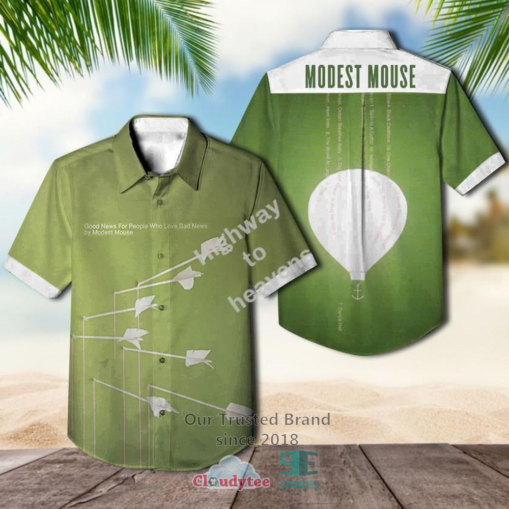 Modest Mouse Strangers to Ourselves Casual Hawaiian Shirt