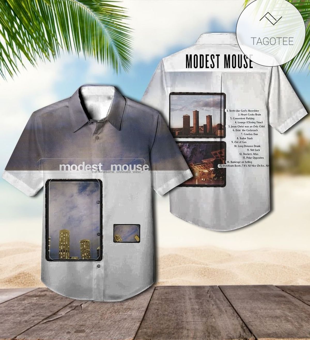 Modest Mouse The Fruit That Ate Itself Album Cover Hawaiian Shirt