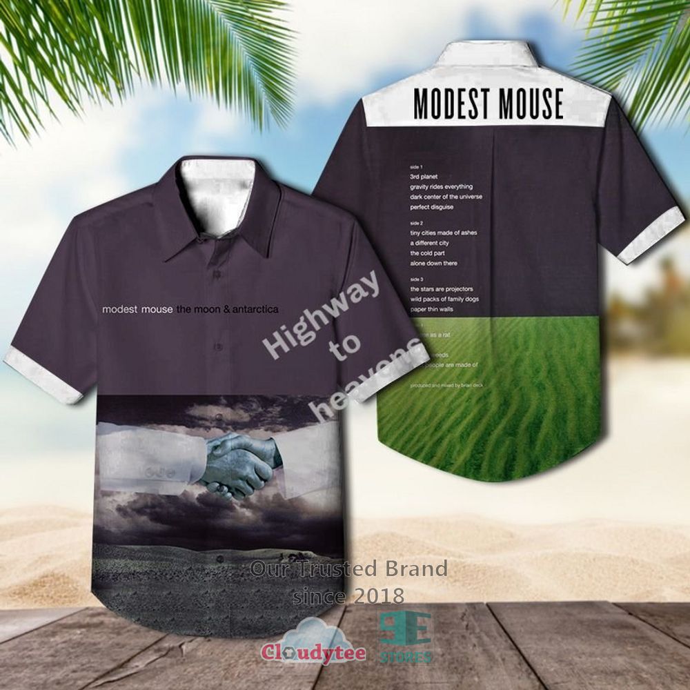 Modest Mouse The Moon & Antarctica 2 Casual Hawaiian Shirt