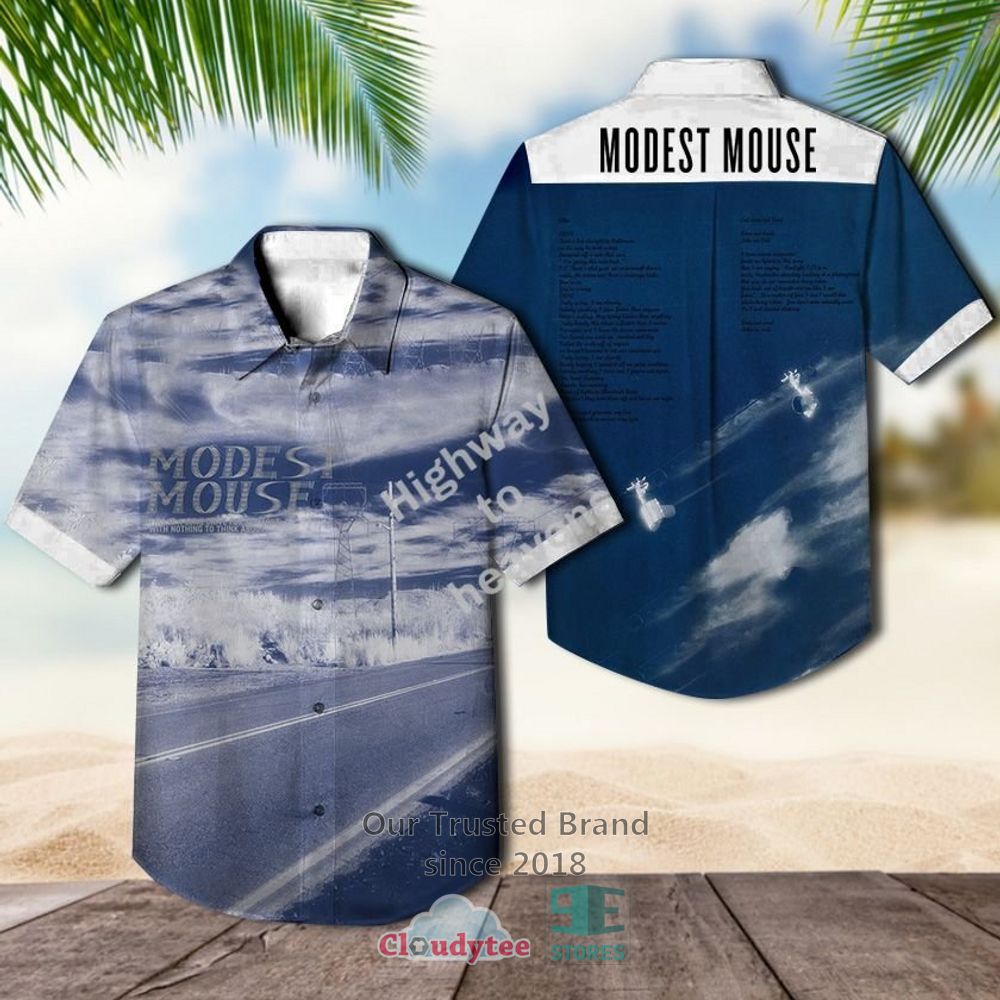 Modest Mouse We Were Dead Casual Hawaiian Shirt