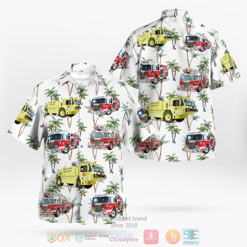 Monroe Ambulance Rochester New York Fleet Hawaiian Shirt