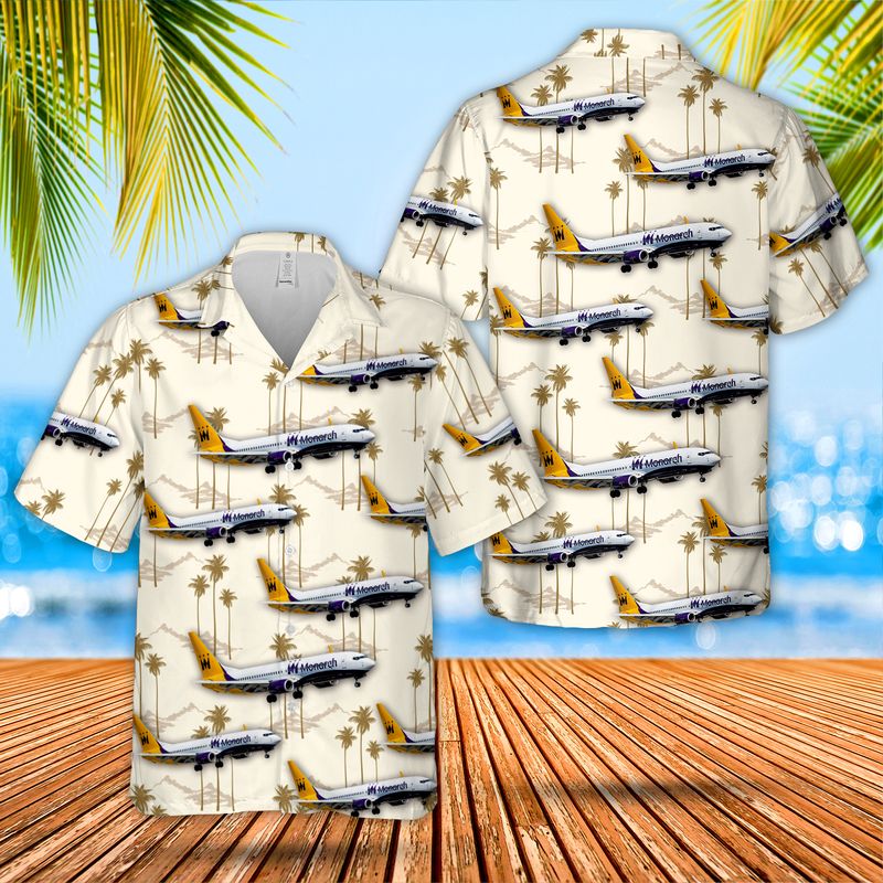 Monmouth Hawks Camouflage Vintage Hawaiian Shirt