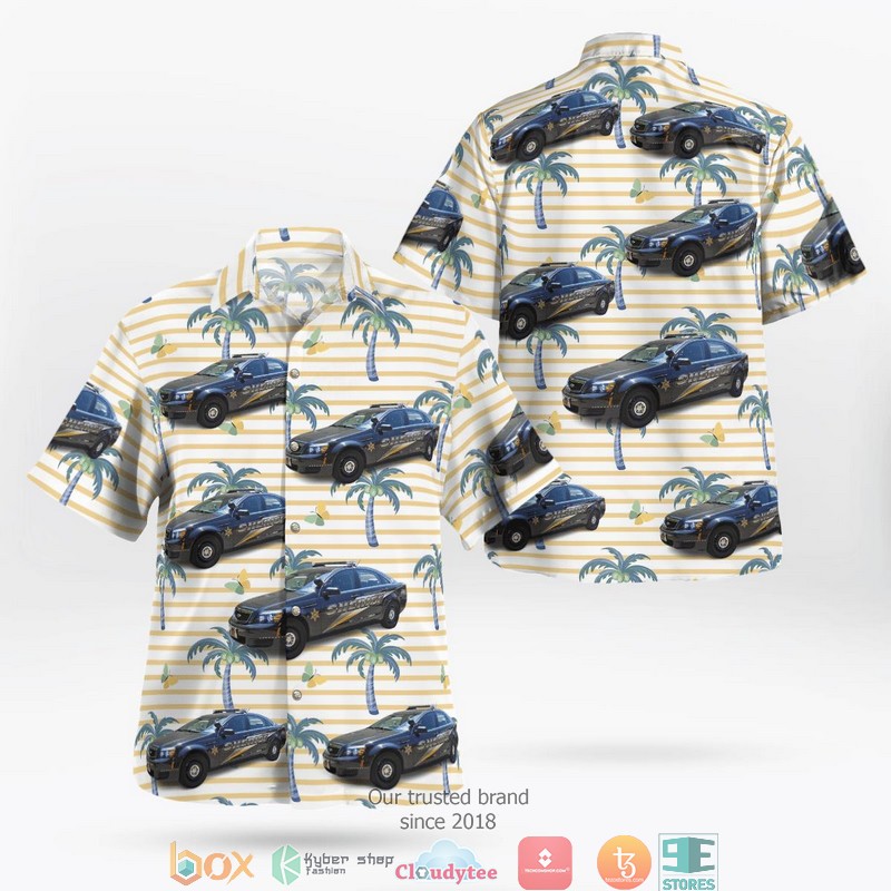 Monroe Ambulance Rochester New York Fleet Hawaiian Shirt