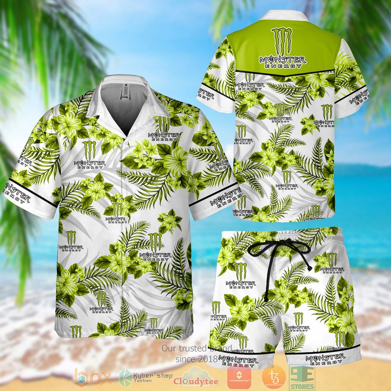 Monster Energy Hawaiian Shirt, Short