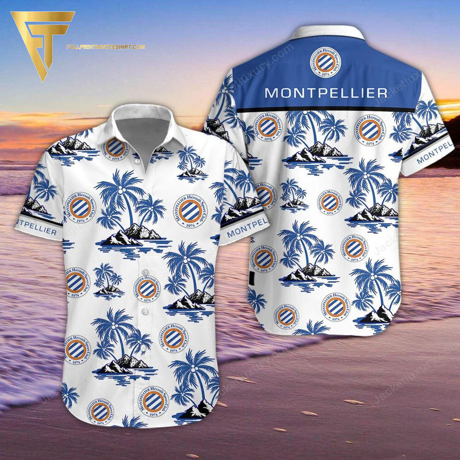 Montreal Canadiens All Over Print Hawaiian Shirt And Beach Shorts