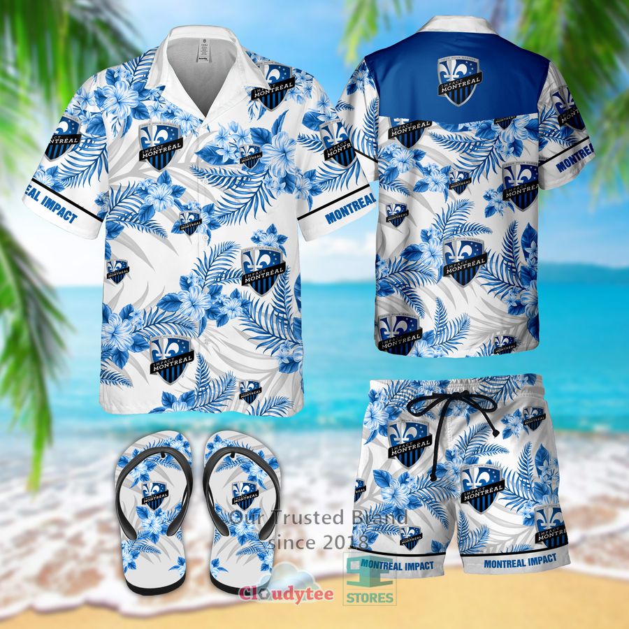 Morris Elite Hawaiian Shirt, Flip Flops