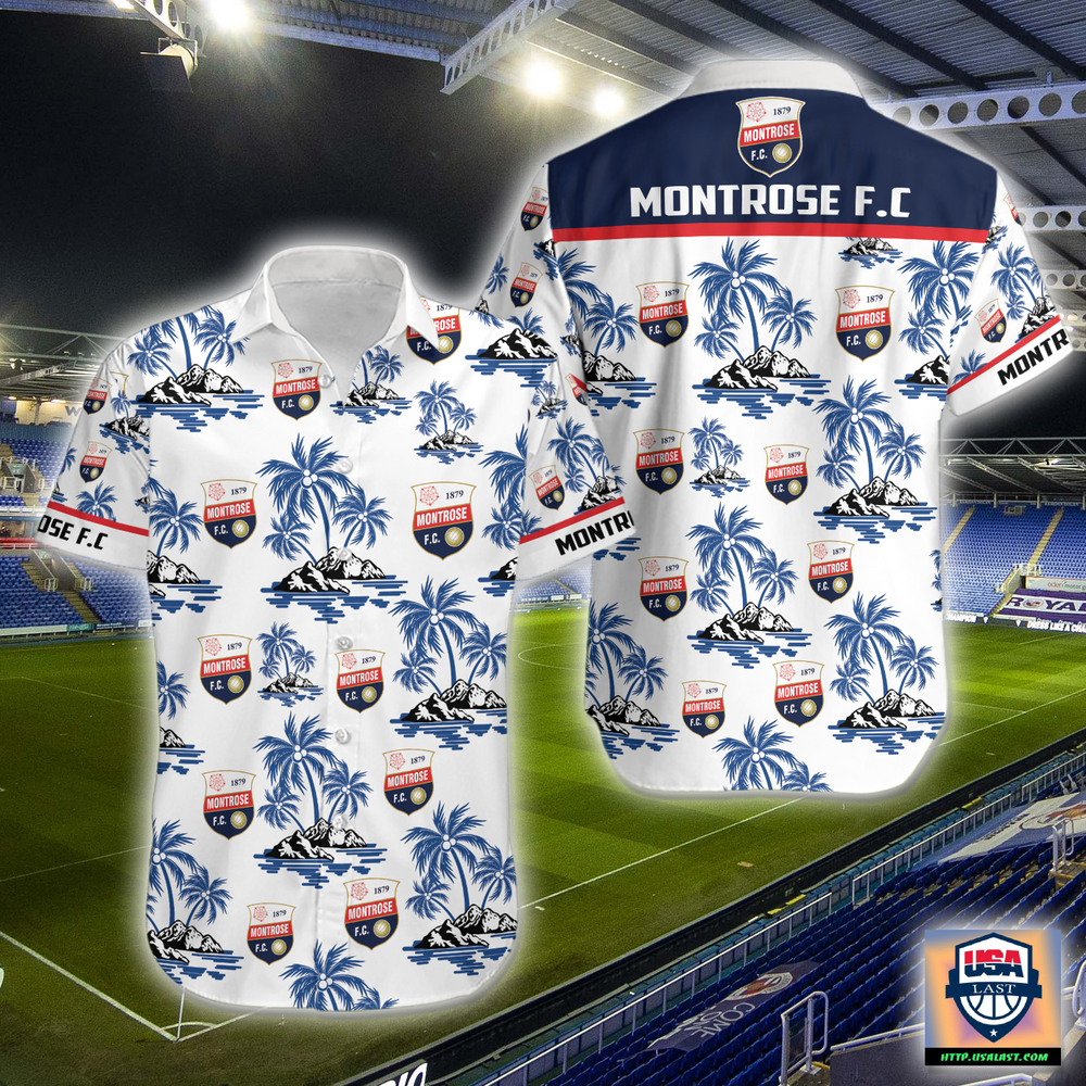 Montrose F.C Parrot Hawaiian Shirt