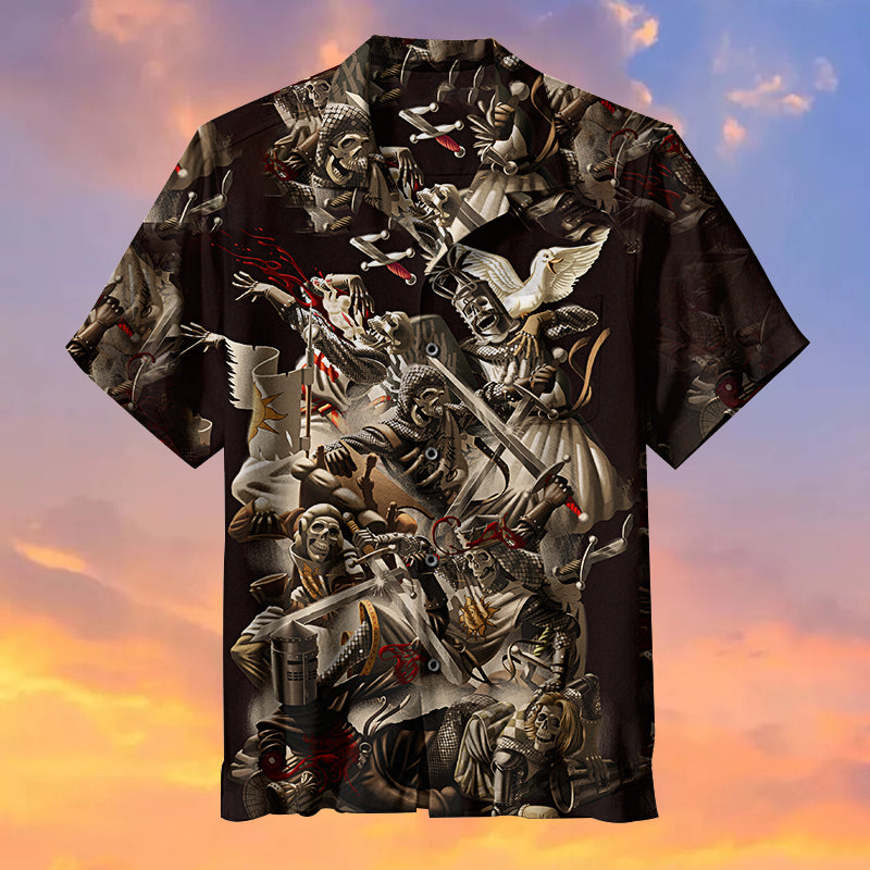 Monster Jam Monster MAX-D Truck Hawaiian Shirt