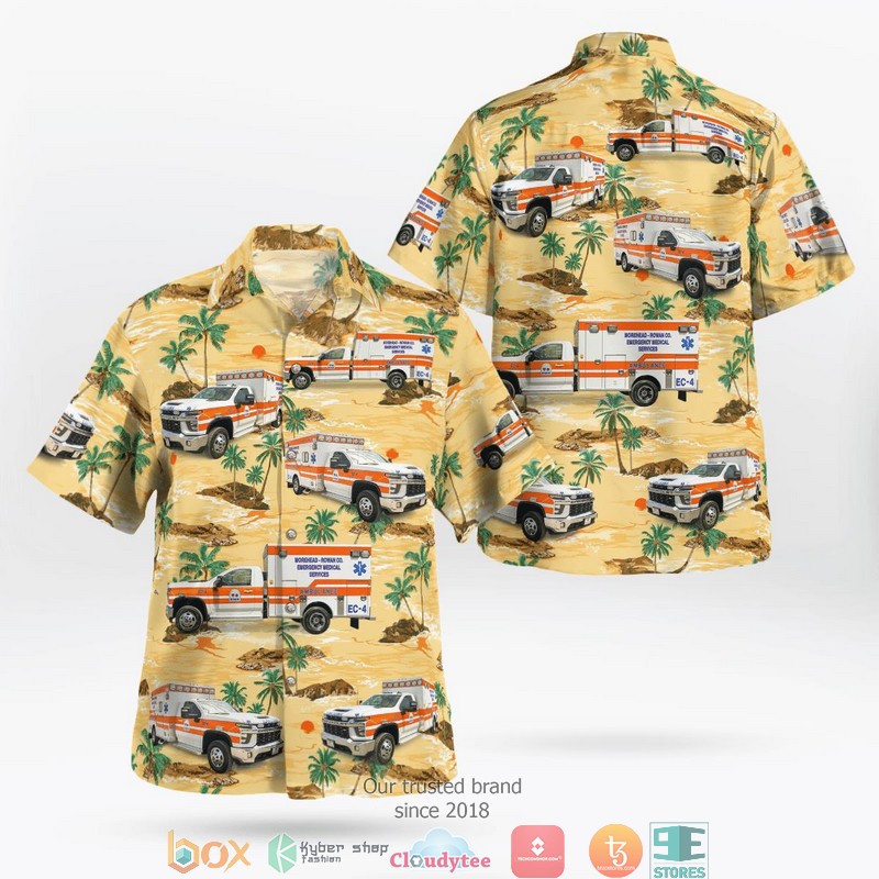 Morrisville North Carolina Morrisville Fire-Rescue Department Hawaiian Shirt