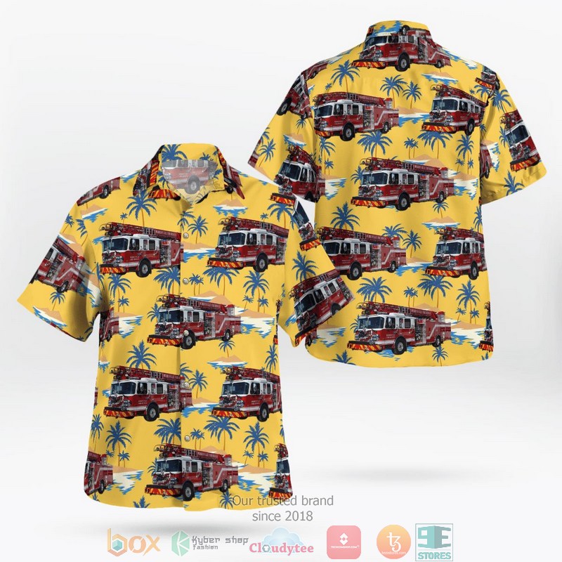 Morningside Volunteer Fire Dept. Hawaiian Shirt